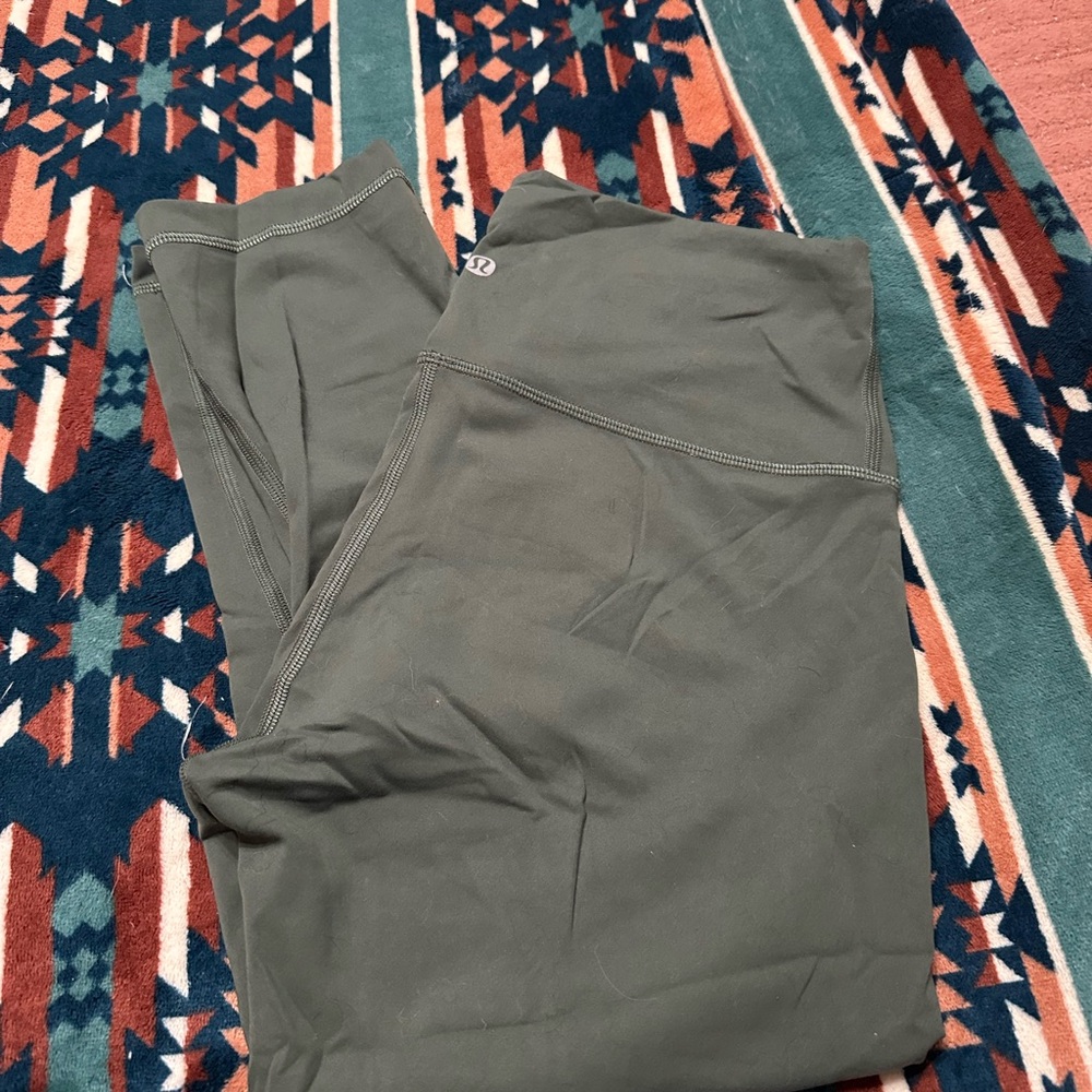 lululemon athletica Olive Green Leggings